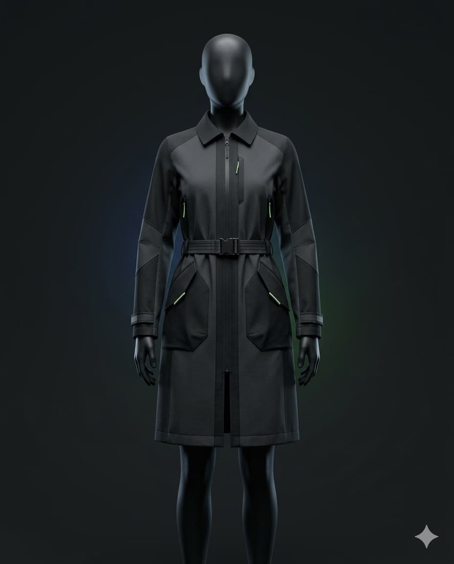 Luma Reactive Trench miniatura 1